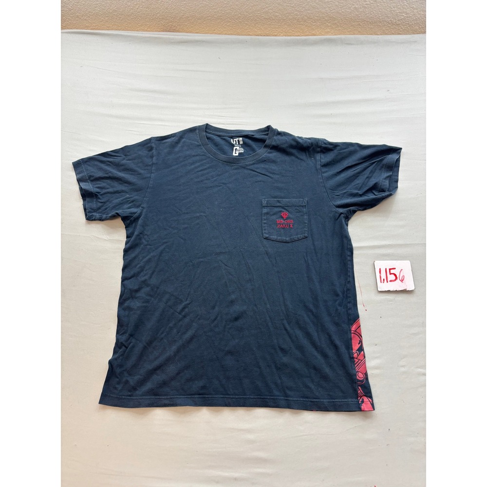 Uniqlo UT Mobile Suit Gundam 40th Anniversary Zaku II Graphic T-Shirt Mens L